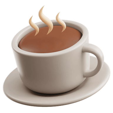 3D coffee cup