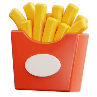 3D french fries